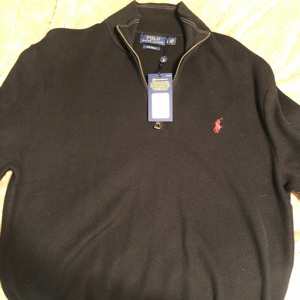 NWT Men’s Ralph Lauren Pima Cotton Fleece